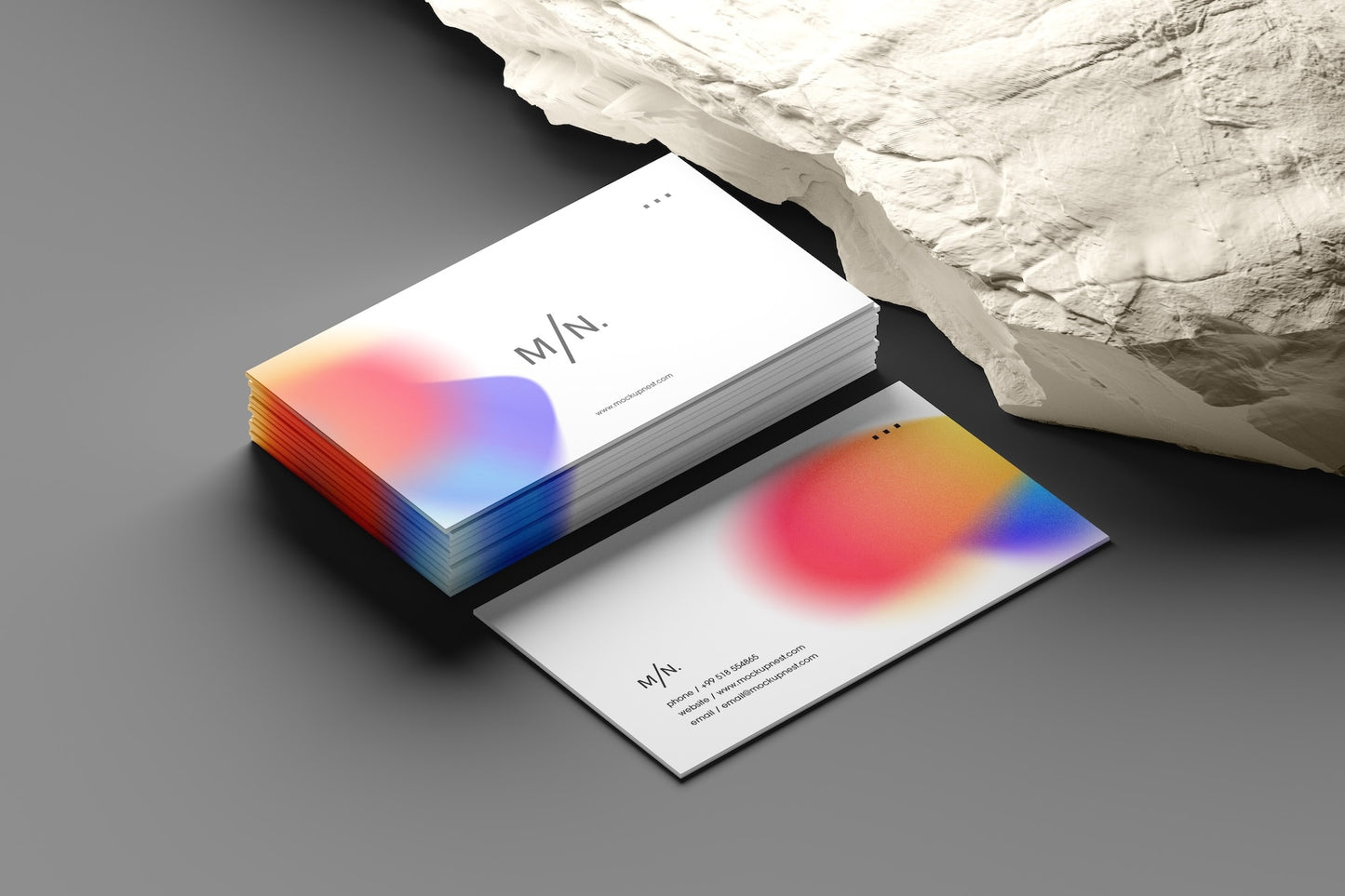 9x5 cm Regular Business Card